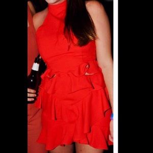 Red Do + Be mini dress